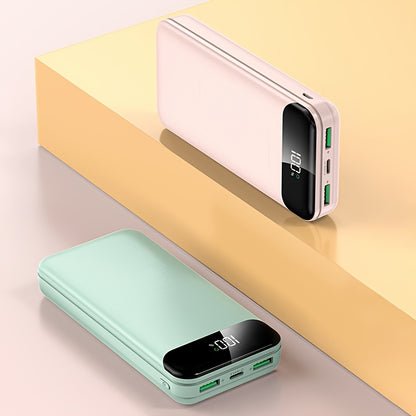 PD22.5W Schnellladung, 50000mAh große Kapazität tragbares Powerbank, Dual-USB-Ausgangsanschlüsse/LED-Stromanzeige, Ersatzakku, tragbares Notstromgerät für Outdoor-Reisen, Geschenk für Freunde  Verwandte