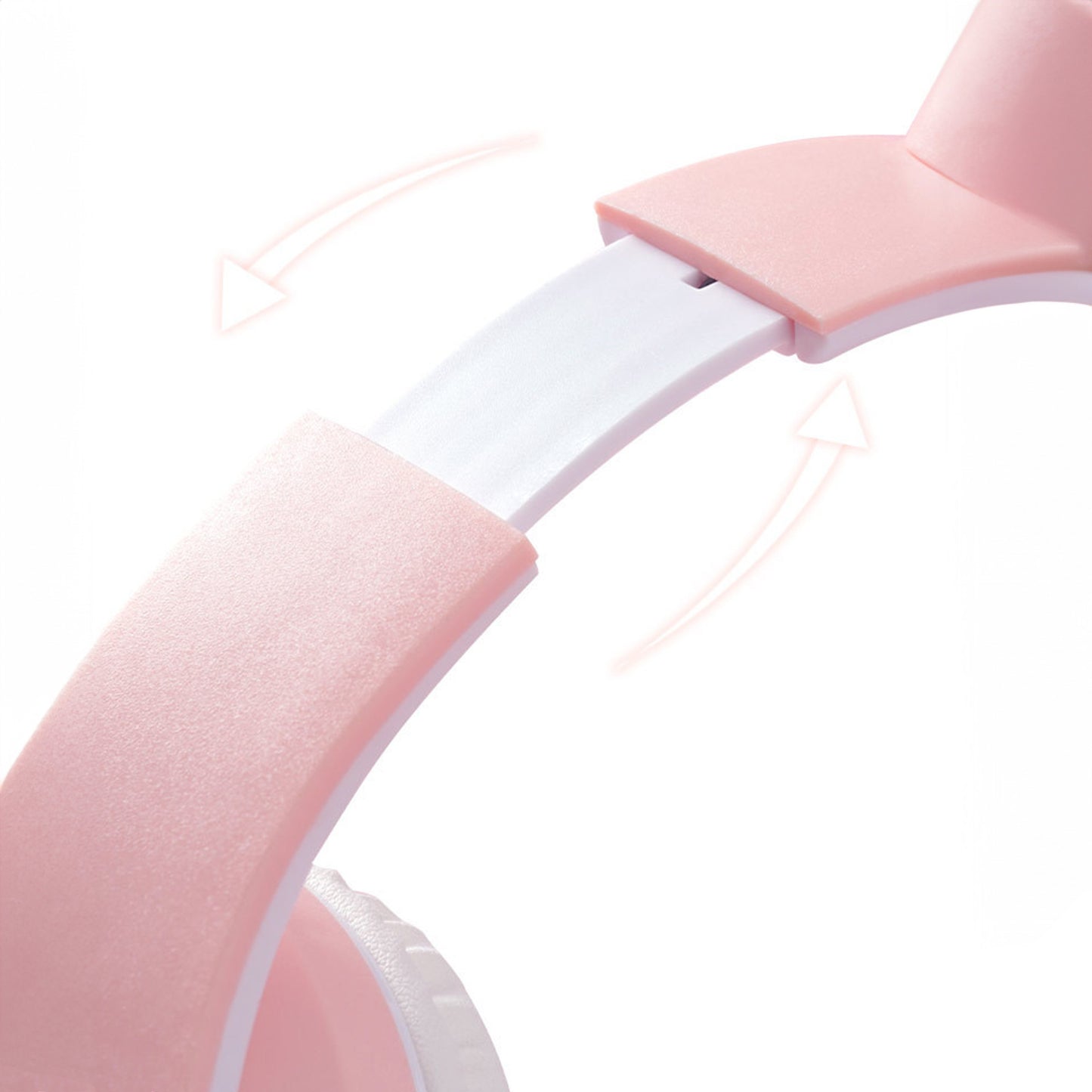Kabellose Kopfhörer Retoo Techpro, Kinderkopfhörer, Katzenohren, RGB, Musik, Eingebauter Micro SD-Kartenleser, Eingebauter Akku, Kopfhörer, Hochwertiges Klangbild, Bis zu 6 Stunden Betriebszeit, Bis zu 18 Stunden Standby-Zeit, 2H Ladezeit, Jack-Eingang, Ü