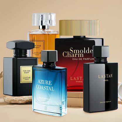 [Wochen Parfüm Set] Herren Parfüm Kölnisch Wasser Geschenkbox Set, 1 Flasche, 100ml/55ml/50ml, Amber Sandelholz, Deckt Schweißgeruch ab, Verschiedenes Duft-Erlebnis für eine Woche, Fühlt romantischen Charme, Geschenk für Weihnachten Geburtstagsfeier Reise