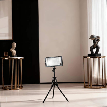 144/96/50 LEDs Arbeitsleuchte Bar Halterung, 6000K, DC 5V, Einstellbarer Lichtwinkel, USB-Stecker Plug & Play, mit Schalter und 150/200 cm Stromkabel, Tragbares Stativ Flutlicht, Geeignet für Baustelle Werkstatt Garage Gebäude