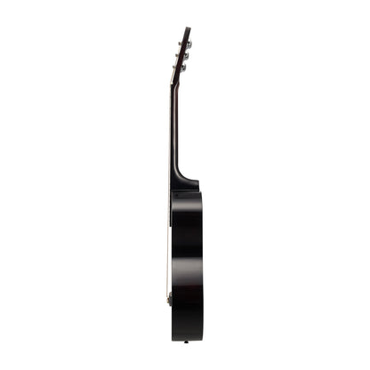 VEVOR 36-Zoll Dreadnought-Akustikgitarre Naturfarben, Anfänger-Bundle mit Gig-Tasche für Teenager