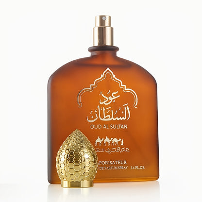 100 ml/3,4 fl oz Arabisches Herren-Cologne, Exquisite handgefertigte arabische Flasche, angenehmer Duft, perfektes Urlaubsgeschenk
