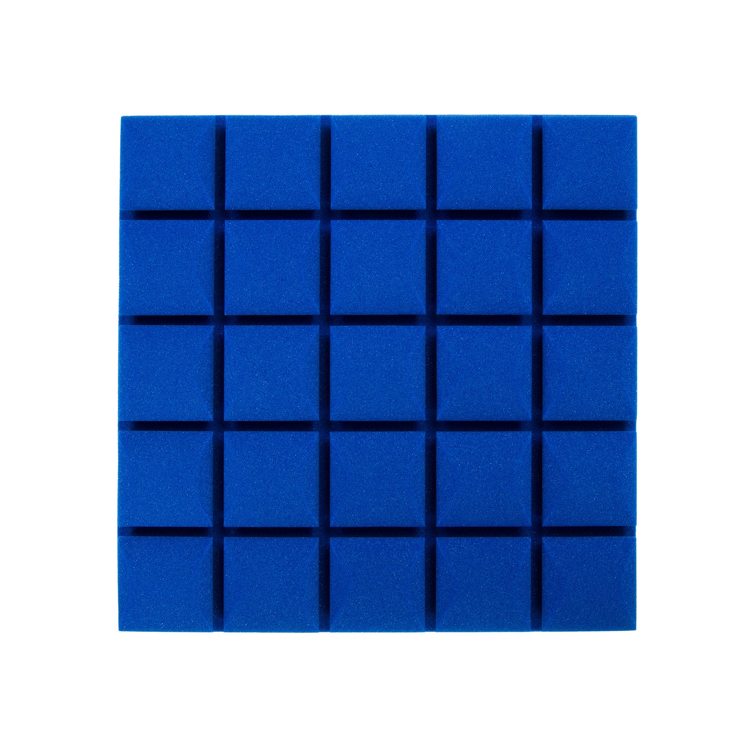 1 Stück 50x50 cm 3D-Akustikschwammpanel mit erhabenen Würfeln zur Raumakustik, Schalldämmung, Echoreduzierung, Innenraumakustikverbesserung, Dekorationspanel - Mehrere Farben, Keine Selbstklebeschicht