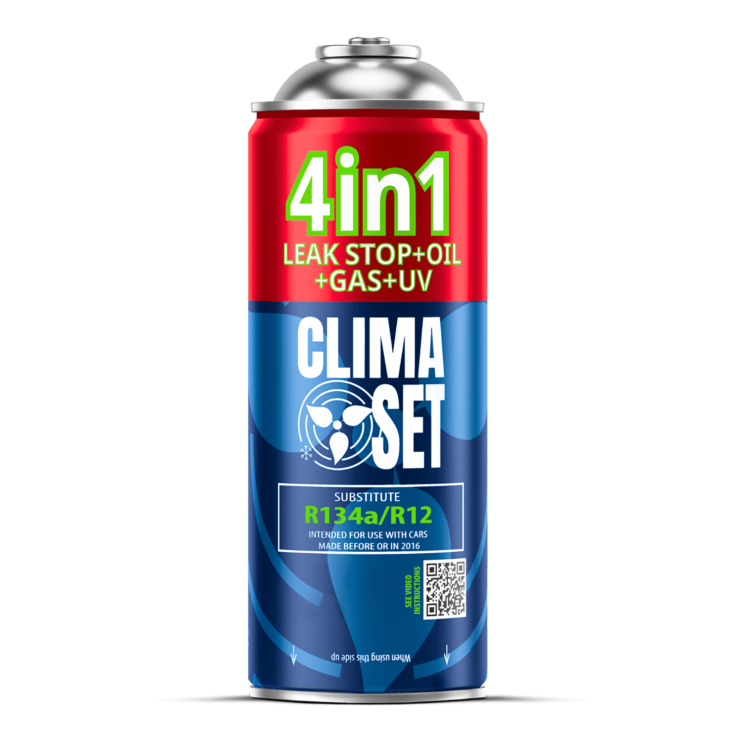 Climaset 4W1 R134A, 235G für Fahrzeug und unterwegs – Detailansicht 3