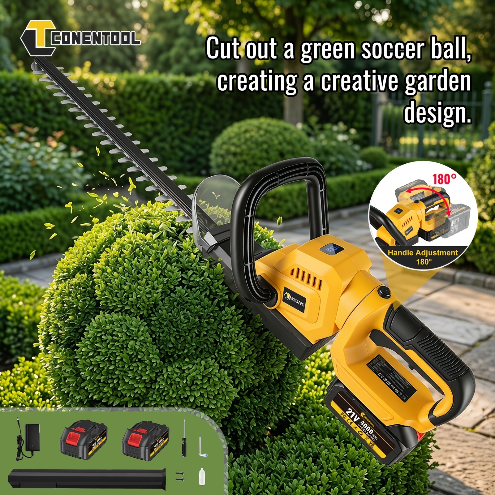Conentool, 55,88 cm für Garten und Terrasse – Hauptansicht