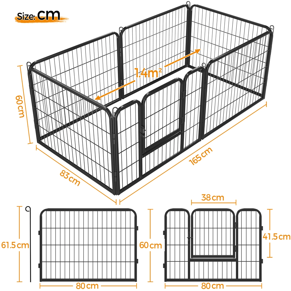 Costoffs, 8tlg 80 x 60 cm für Haustiere und Zuhause – Detailansicht 9