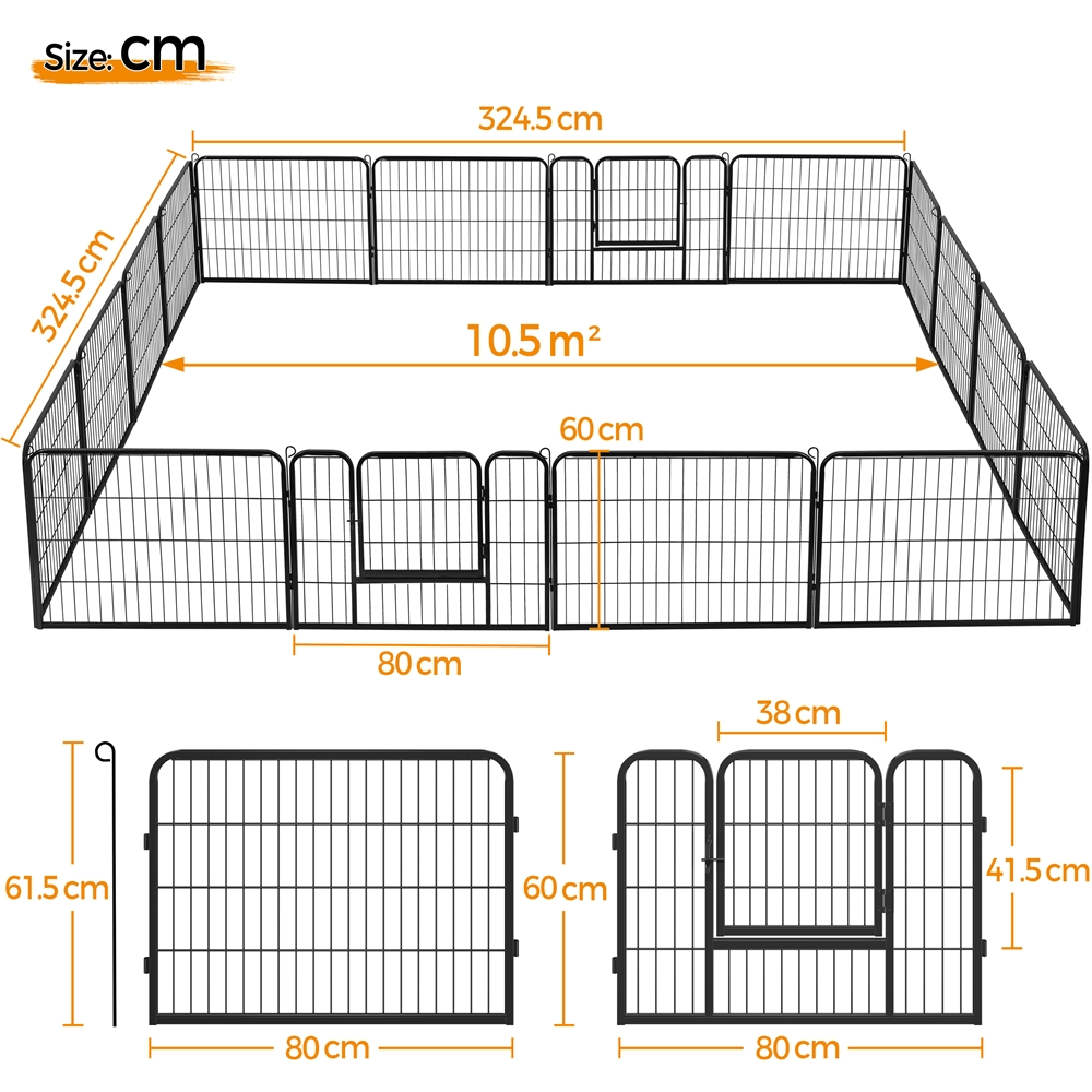 Costoffs, 8tlg 80 x 60 cm für Haustiere und Zuhause – Detailansicht 14
