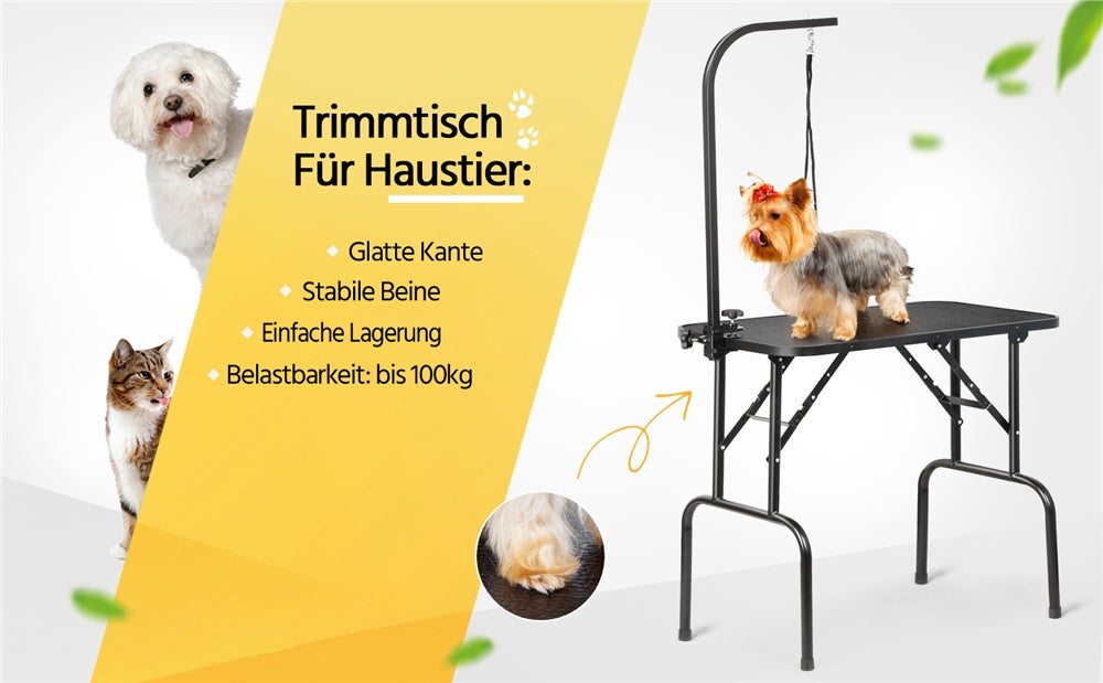 Costoffs Hundepflegetisch, rutschfest für Badezimmer und Haushalt – Detailansicht 7
