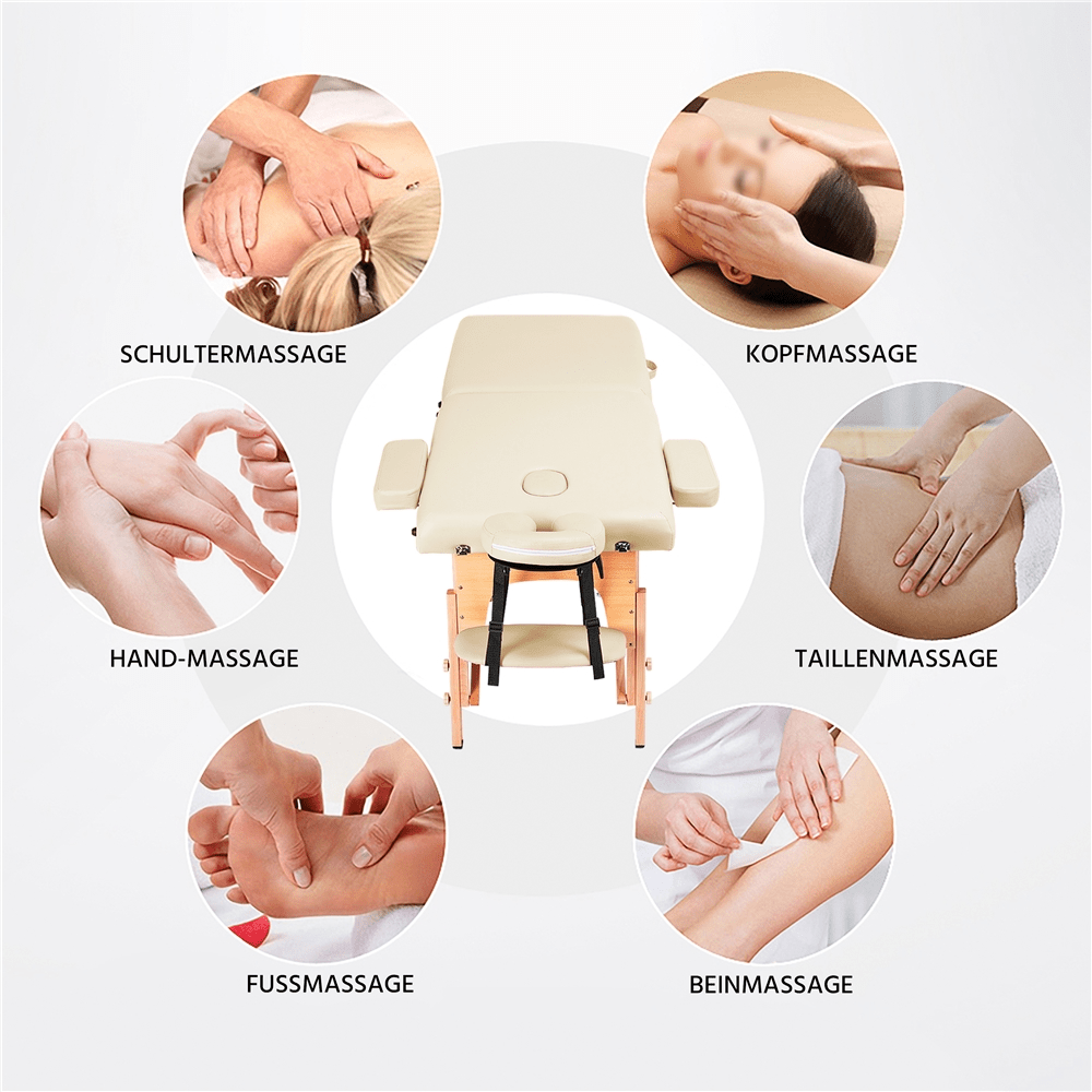 Costoffs Massageliege, Schwarz für Schlafzimmer und Bett – Detailansicht 9