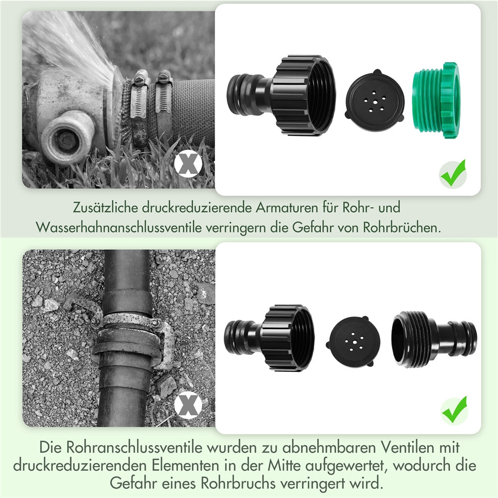 Costoffs Perlschlauch Gartenbewässerung, ca. 30 m für Garten und Terrasse – Detailansicht 11