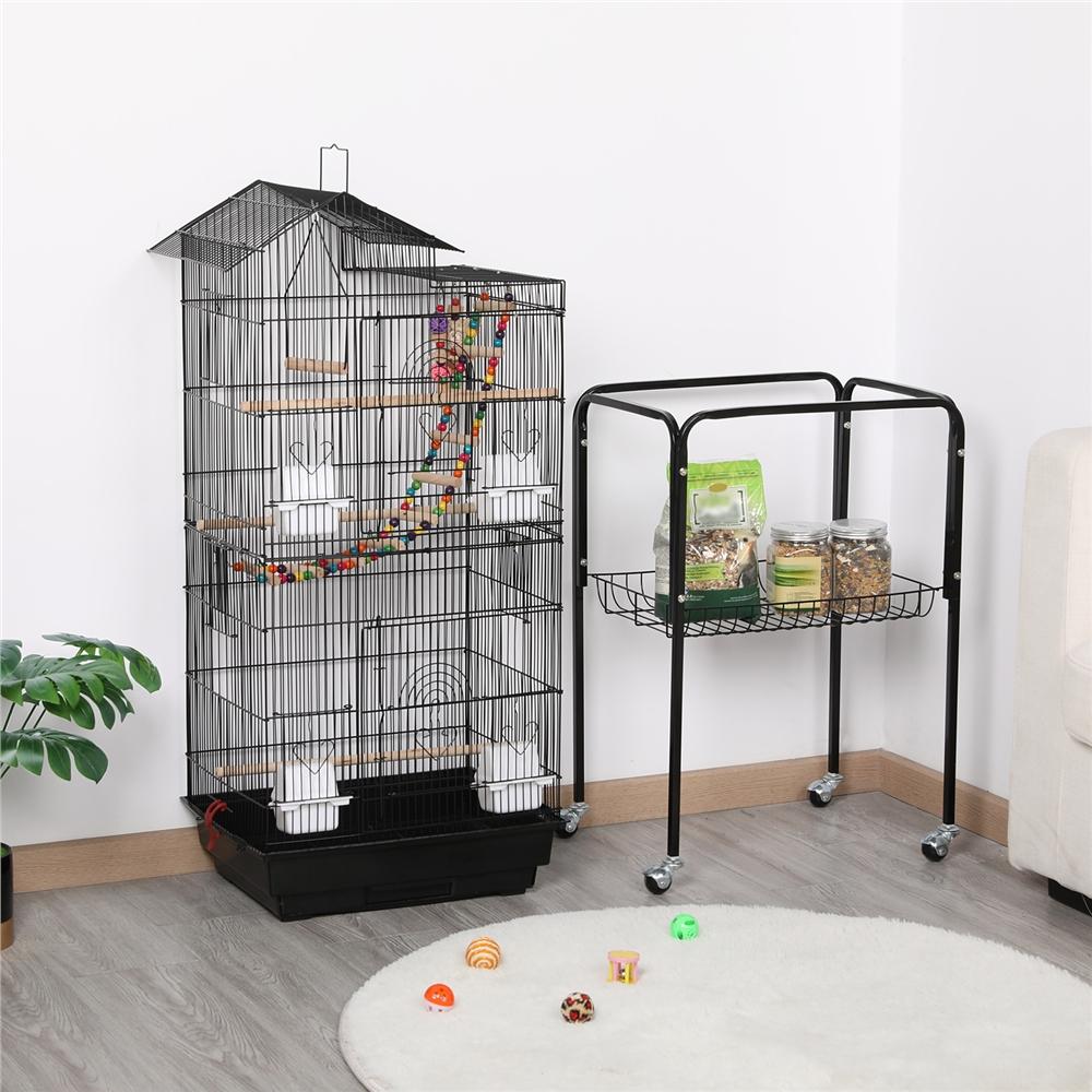 Costoffs Vogelkäfig, Weiß für Zuhause und Haustiere – Detailansicht 10