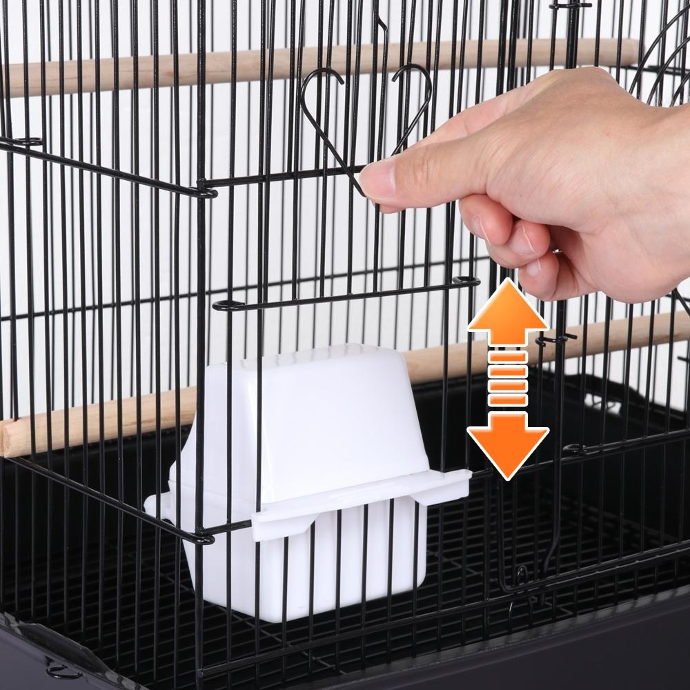 Costoffs Vogelkäfig, Weiß für Zuhause und Haustiere – Detailansicht 19