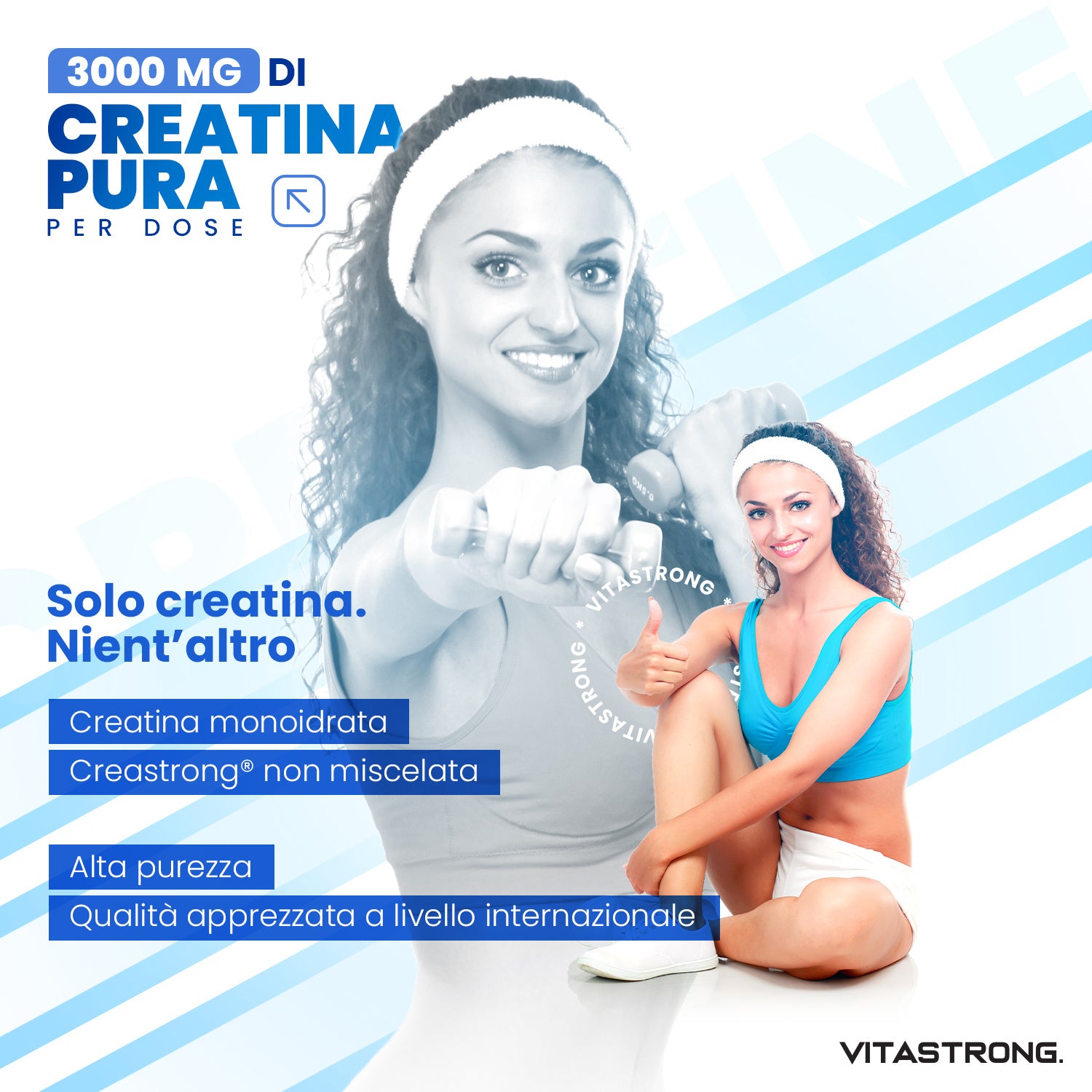 Creatin Monohydrat, 250 G für Pflege zu Hause und Alltag – Detailansicht 3
