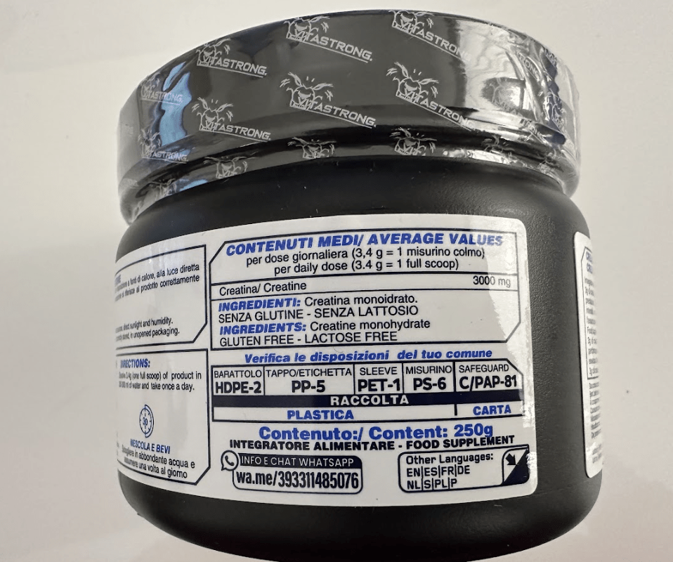 Creatin Monohydrat, 250 G für Pflege zu Hause und Alltag – Detailansicht 12