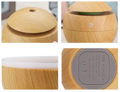 RETOO TechPro Luftbefeuchter, Elektrischer Aroma-Diffuser mit Befeuchtungs- und Aromatherapie-Funktionen, Nebelverfahren, Abdeckungsbereich bis zu 20 m², Max. Laufzeit 4h, Befeuchtungsrate 11–20 ml/h, 200 ml Tankkapazität, <36 dB leiser Betrieb, Wasserwar
