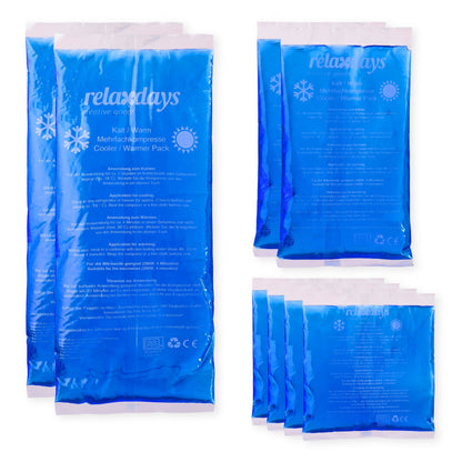 8x Kühlpads in Blau