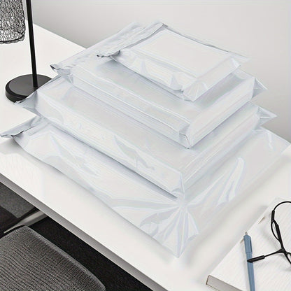 100 Stück/200 Stück Selbstklebende Kurierbeutel, Versandtaschen mit Selbstverschluss, Poly-Verpackungstasche, verschleißfest, ölbeständig, auslaufsicher, Ramadan-Zubehör, Osterdekorationen