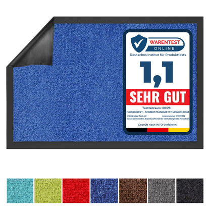 Schmutzfangmatte – Testsieger Preis-Leistung (Note 1,1) – Fußmatte für Innen & Außen – Robuster Türvorleger in vielen Größen und Varianten