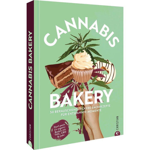 Cannabis Bakery - Buch - 50 berauschend leckere Backrezepte für entspannte Momente. Don't panic it's : Backen mit THC, CBD und mehr - Diana Isaiou - 144 S. - Deutsch - 2023 - Christian Verlag GmbH - EAN 9783959617208