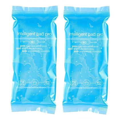 TK 2x Kalt Warm Kompressen blau - MADE IN GERMANY - Kühlpads Set 29x12 cm - Vielseitige Kühl- und Warmkissen, Gelkissen