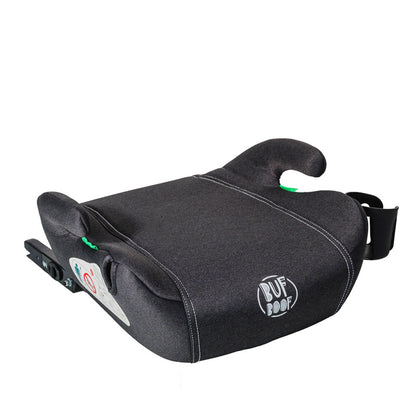 Auto-Sitz mit Isoflex BUF BOOF Isize Hero, zugelassen R129, 125-150 cm oder 22-36 kg, grau geschlossen