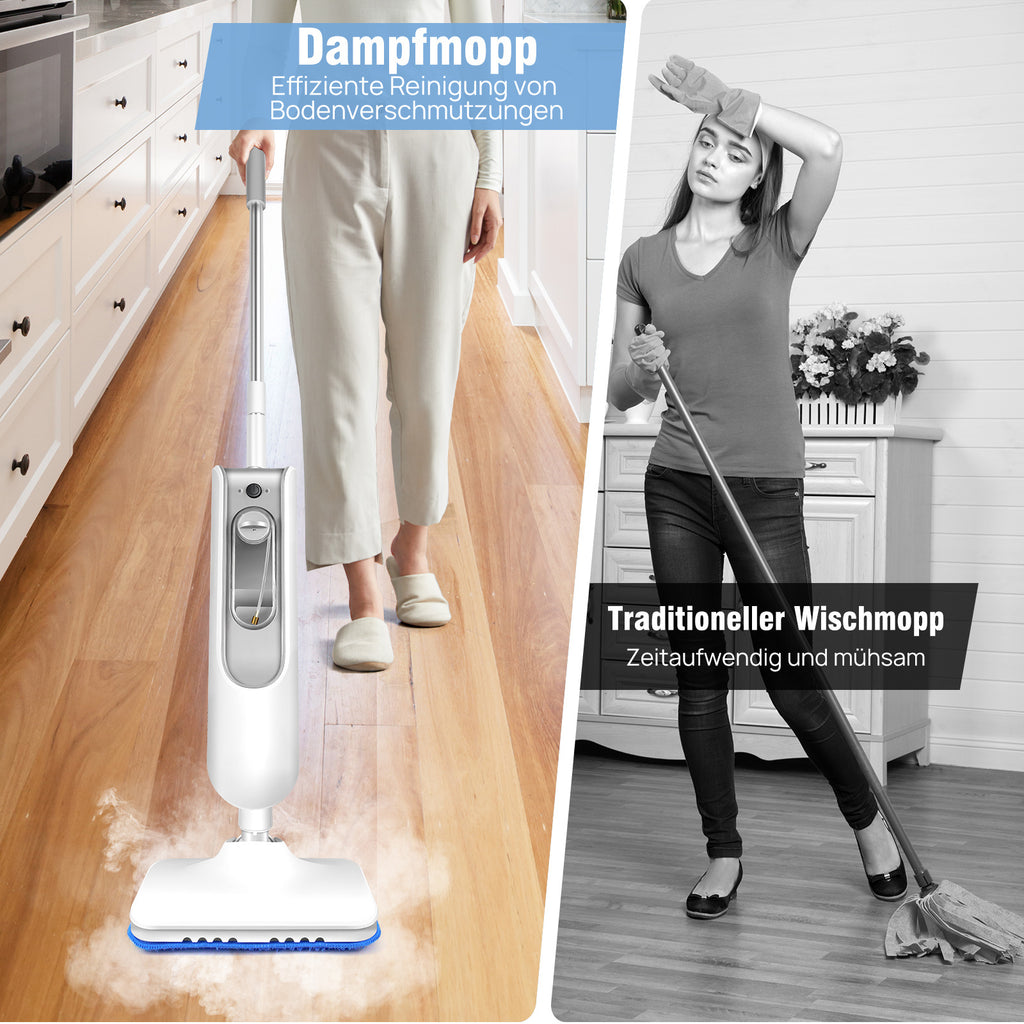 Dampfreiniger, 1500W für Böden und Bad – Detailansicht 22