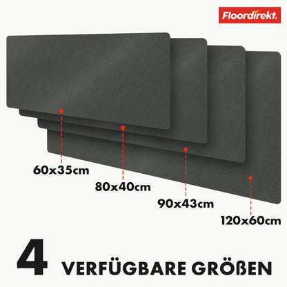 Schreibtischunterlage Nero aus Kunstleder – Rutschfeste Schreibunterlage in verschiedenen Größen und Farben, wasserabweisend & pflegeleicht für Büro und Home-Office