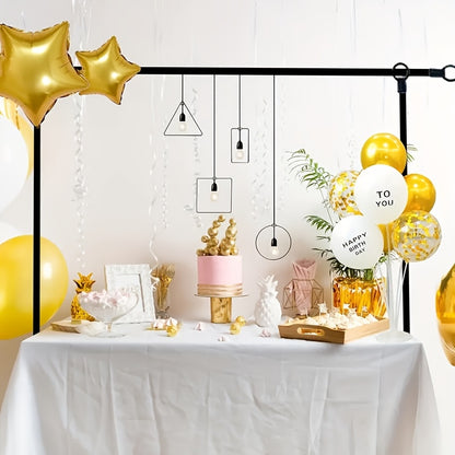 1 Stk. strapazierfähiger verstellbarer Tischständer-Bogen mit Klemmen – höhenverstellbar, stabiler Tischbogen geeignet für Hochzeiten, Geburtstage, Halloween, Weihnachtsdekorationen, als Mittelstück für Veranstaltungen