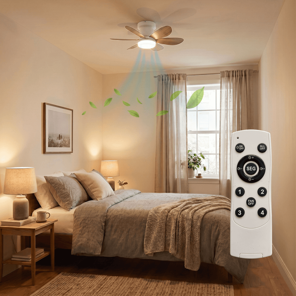 Deckenventilator, MISTRAL SCHWARZ für Küche – Detailansicht 7
