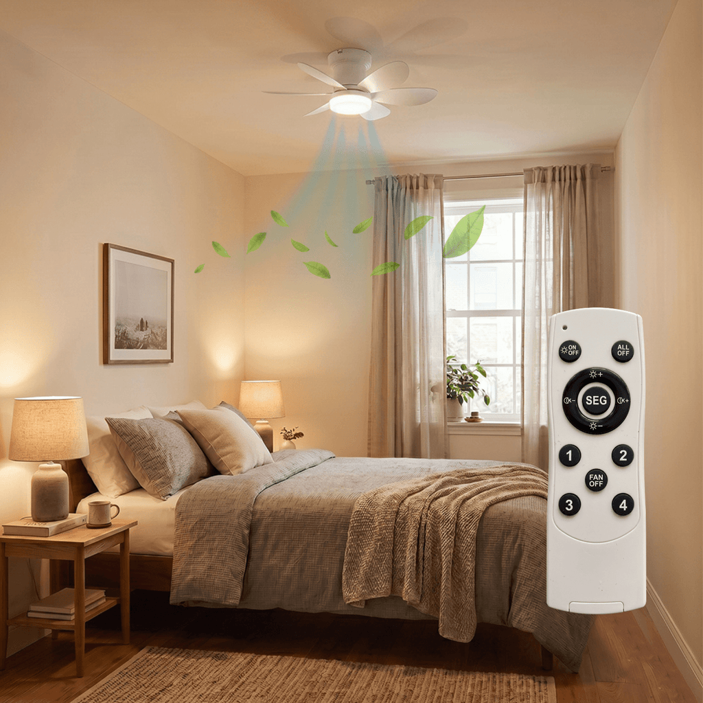 Deckenventilator, MISTRAL SCHWARZ für Küche – Detailansicht 19