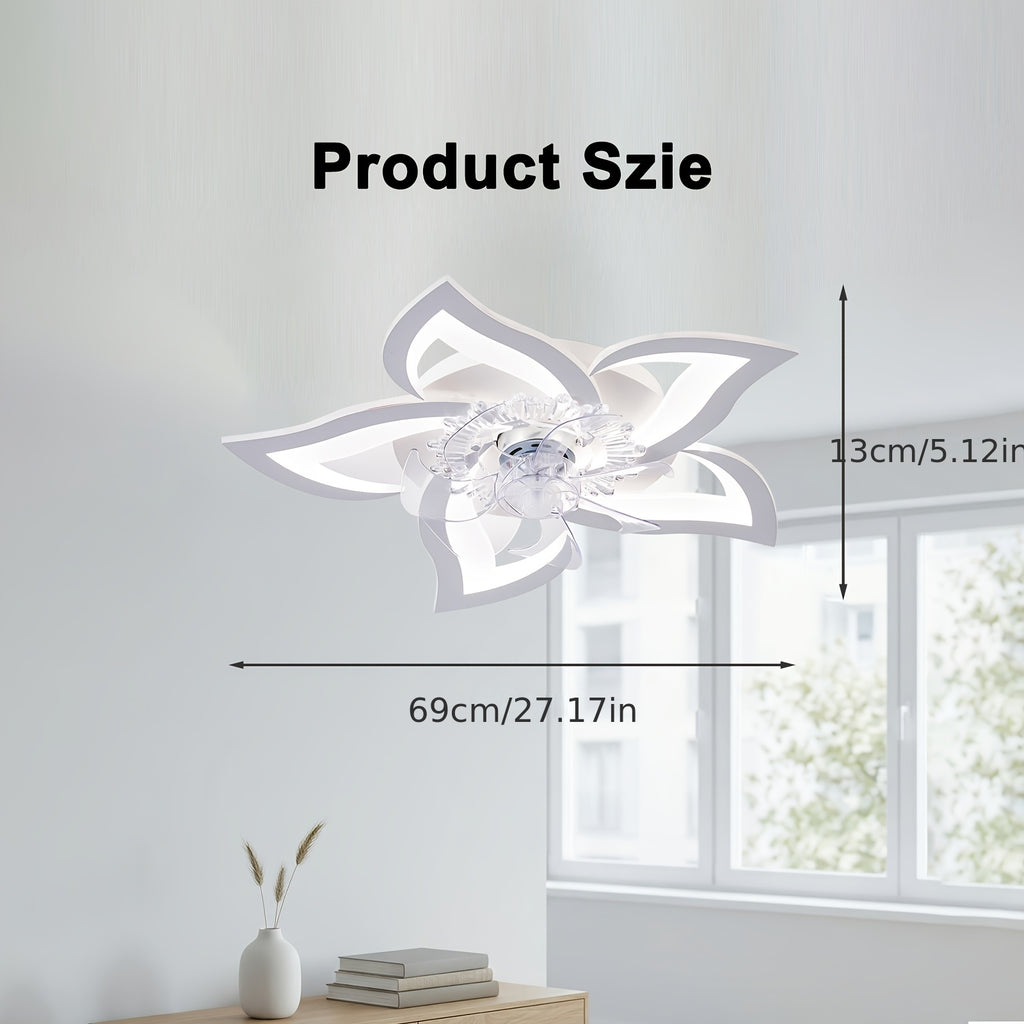 Deckenventilator, Weiß für Essbereich und Küche – Detailansicht 3