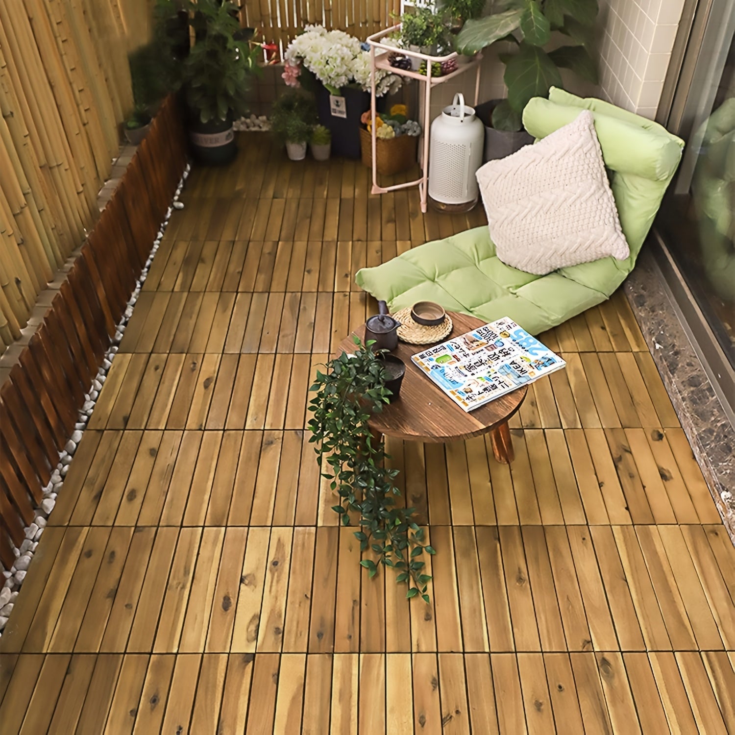 Dekorative Paneele, Typ B für Garten und Terrasse – Hauptansicht