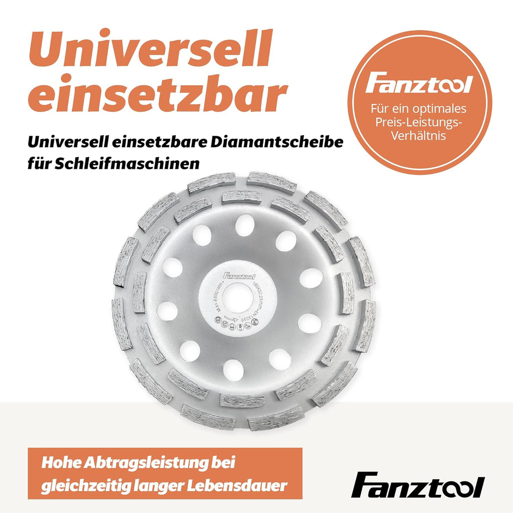 Diamantschleiftopf, 125 mm für Alltag und Zuhause – Detailansicht 3