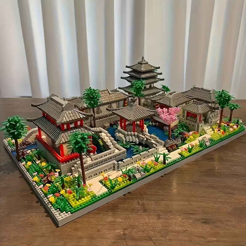 Dieses 3D-Baustein-Set präsentiert traditionelle für Garten und Terrasse – Detailansicht 5