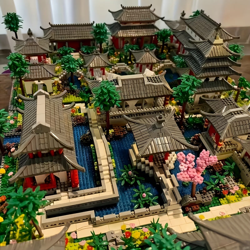 Dieses 3D-Baustein-Set präsentiert traditionelle für Garten und Terrasse – Detailansicht 7