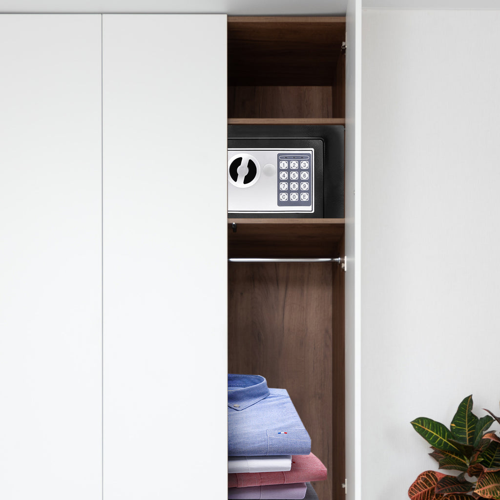 Digitale Tresor Elektronische Schrank Tresor, 4.6L-Schwarz für Büro und Homeoffice – Detailansicht 20