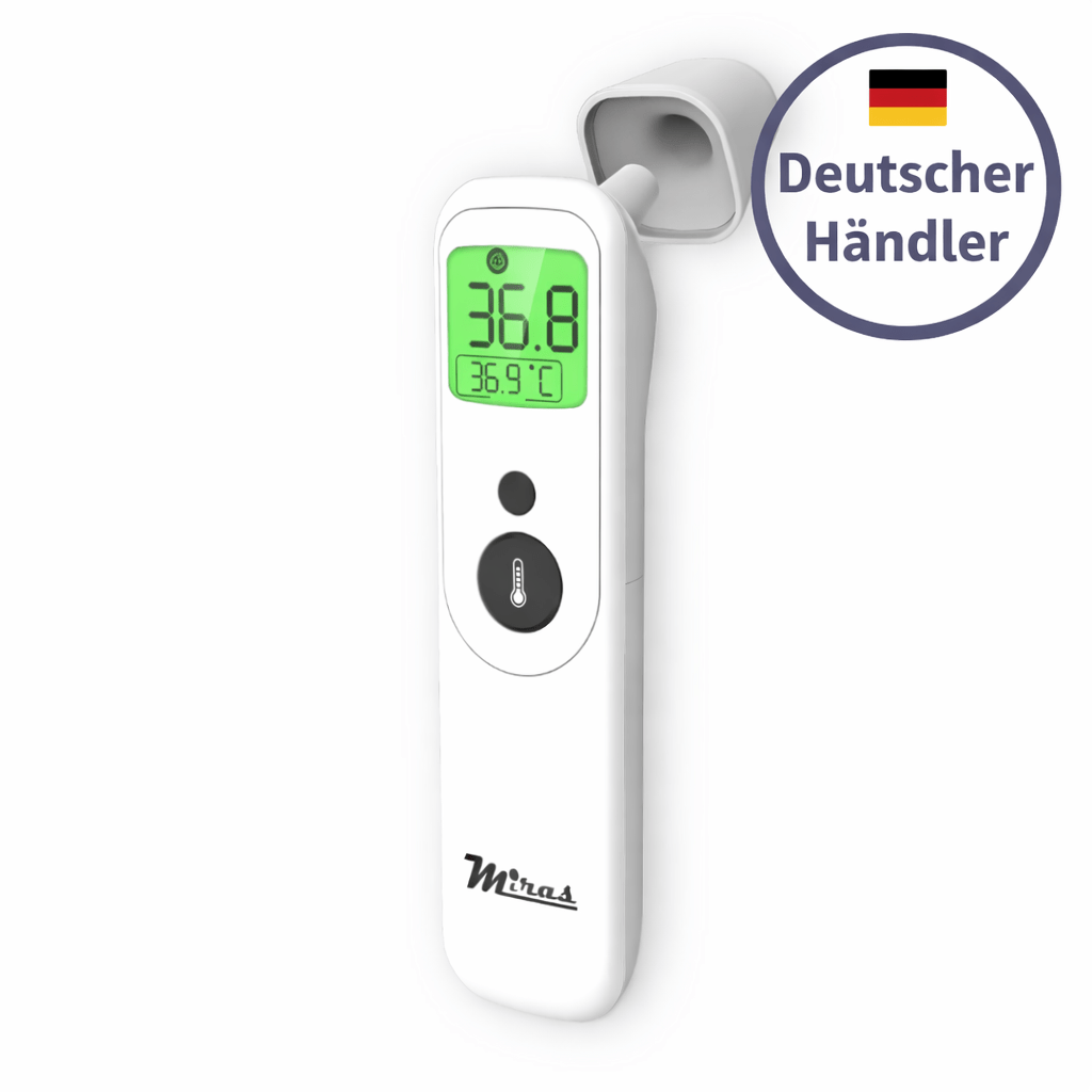 Digitales Fieberthermometer, Miras Fieberthermometer AOJ-20C für Pflege zu Hause und Alltag – Hauptansicht
