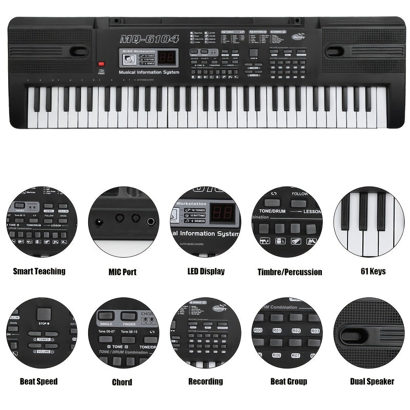 Digitalpiano, 1pc für Hobby und Kreativprojekte – Detailansicht 4