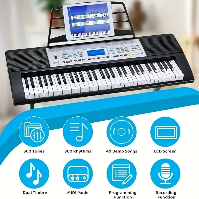 Digitalpiano, Elektronische Tastatur Nur für Hobby und Kreativprojekte – Detailansicht 2