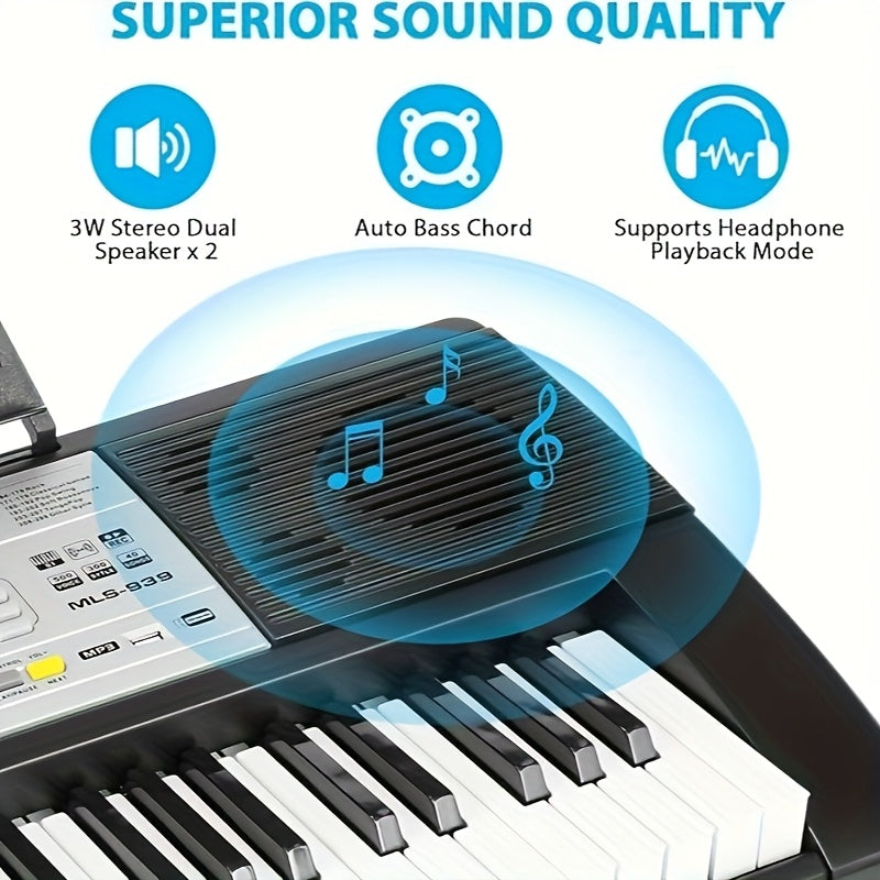 Digitalpiano, Elektronische Tastatur Nur für Hobby und Kreativprojekte – Detailansicht 4