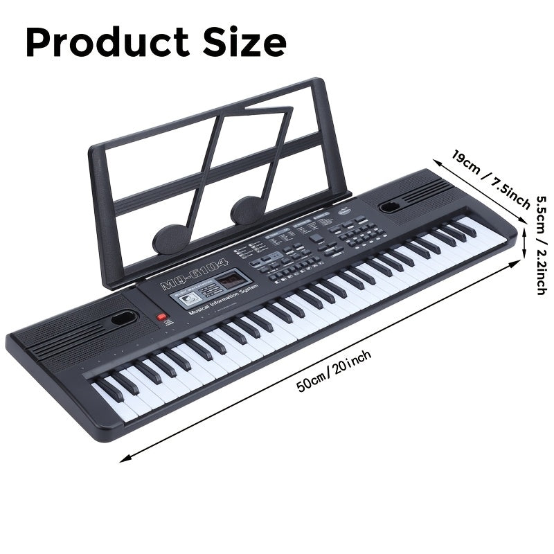 Digitalpiano, mit 16 Tönen für Hobby und Kreativprojekte – Detailansicht 4