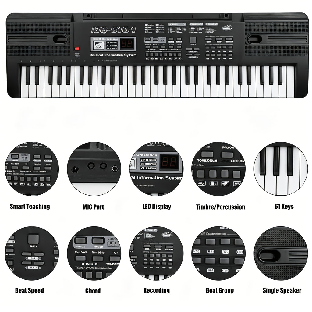 Digitalpiano, regulär für Hobby und Kreativprojekte – Detailansicht 7