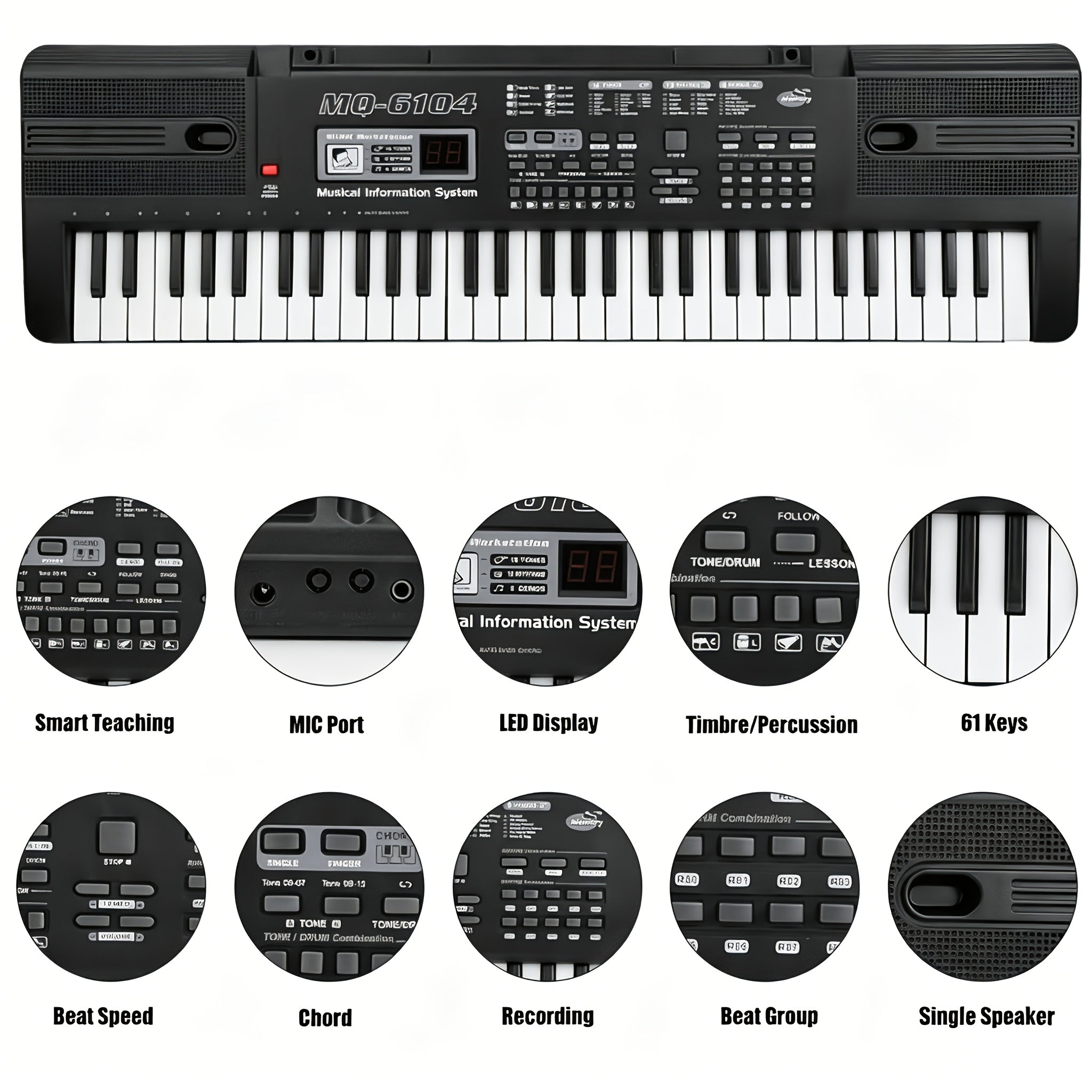 Digitalpiano, regulär für Hobby und Kreativprojekte – Detailansicht 7