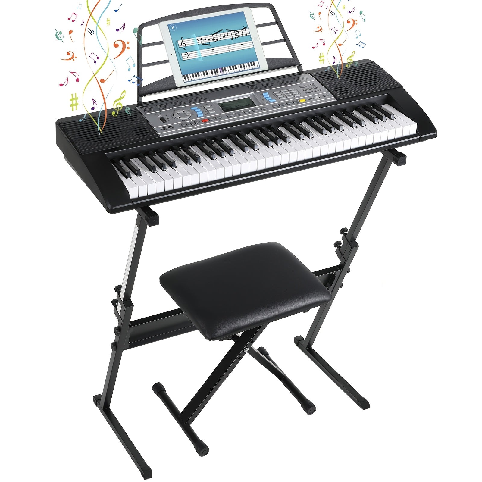 Digitalpiano, Schwarz für Kreativprojekte – Detailansicht 2