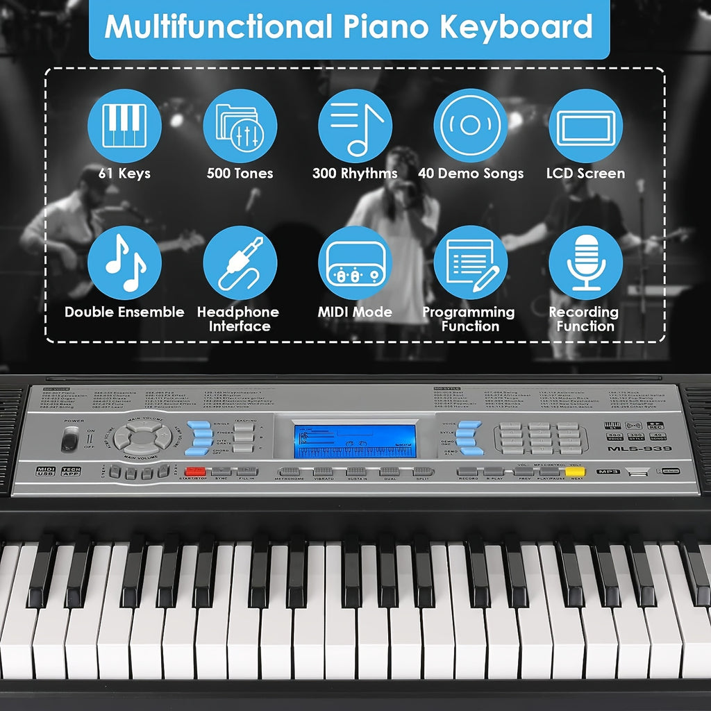 Digitalpiano, Schwarz für Kreativprojekte – Detailansicht 4