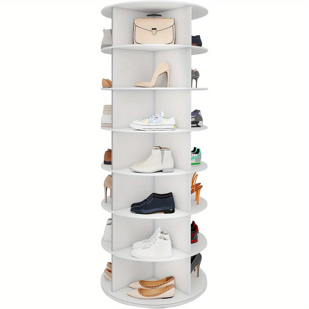 Drehbarer Schuhturm, 5 Etagen für 28 Schuhe – Detailansicht 10
