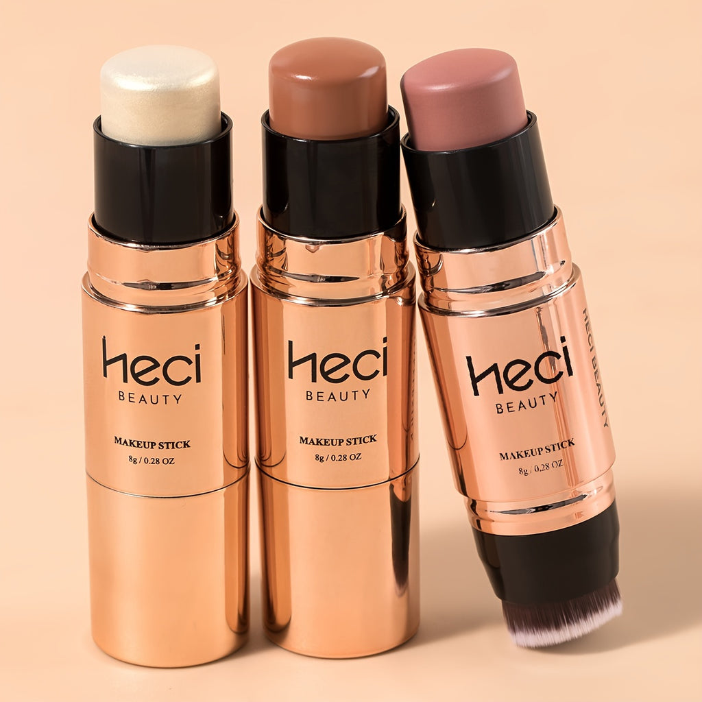 Drei-in-Eins Rouge, Glow+Cappuccino+Champagner für einen makellosen Look und Pflege zu Hause – Hauptansicht
