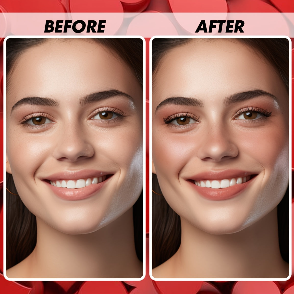 Drei-in-Eins Rouge, Glow+Cappuccino+Champagner für einen makellosen Look und Pflege zu Hause – Detailansicht 10