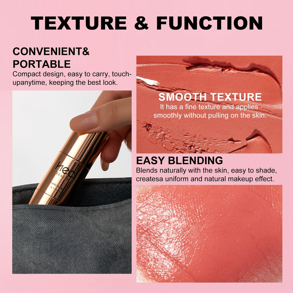 Drei-in-Eins Rouge, Glow+Cappuccino+Champagner für einen makellosen Look und Pflege zu Hause – Detailansicht 12