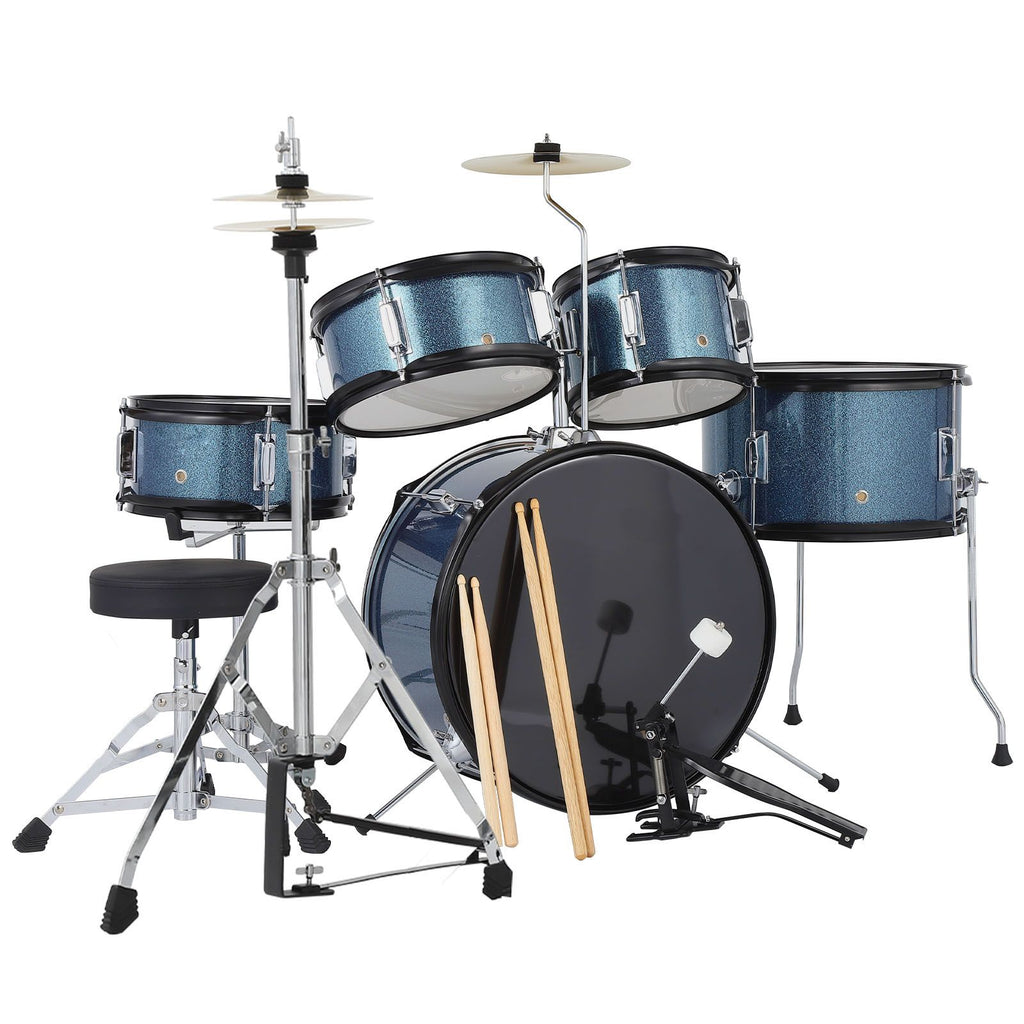 Dreifach Drum Set Musikalisch Spielen, Metall für Anfänger und Alltag – Detailansicht 4